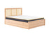 Corxley Rattan Ottoman Bed Oak